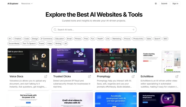 AI Tools Explorer