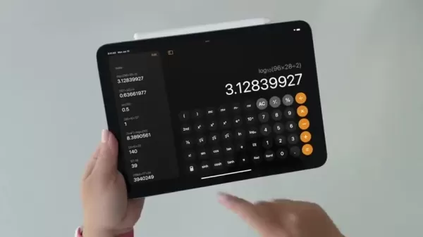 iPad上的计算器应用