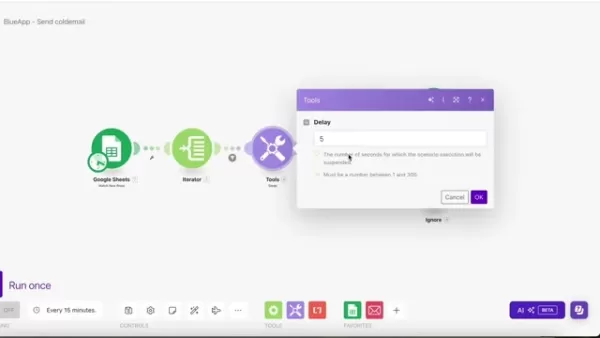 Iterator module setup in Make.com
