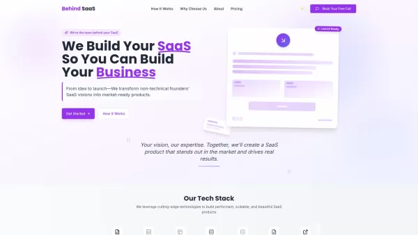 Behind SaaS