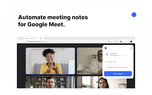 Google Meet AI Notes - Chrome Extension
