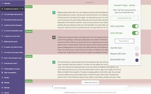 ChatGPT Helper - GPTab Chrome Extension - Chrome Extension
