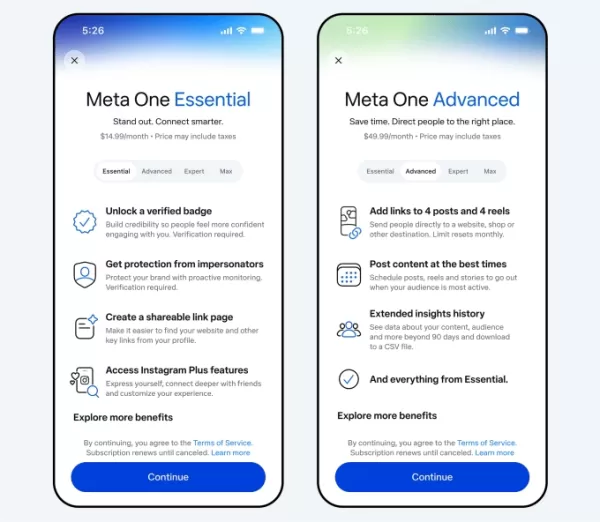 Meta expands subscription push with new AI-focused plans