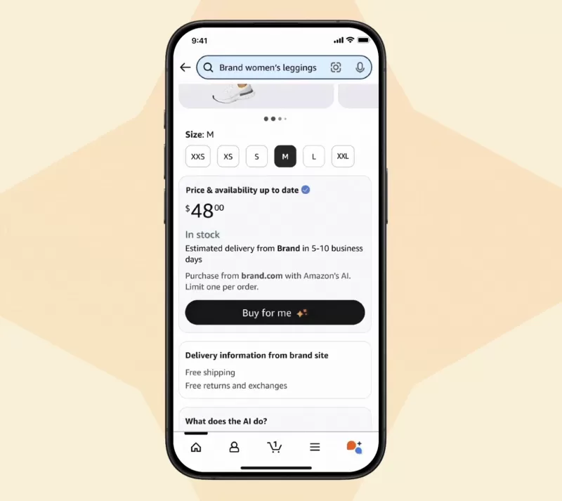 Amazon AI Agent kauft jetzt Websites von Drittanbietern aus