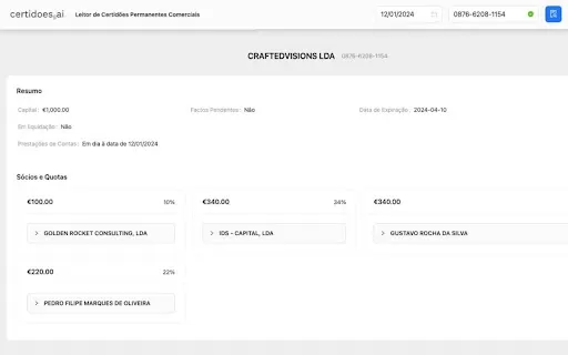 certidoes.ai - Chrome Extension