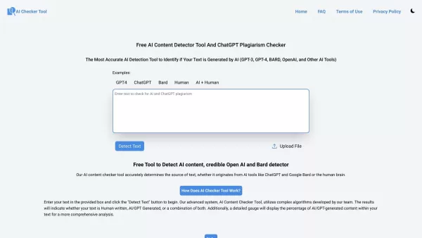 AI Checker Tool