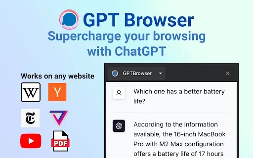 GPTBrowser - Chrome Extension