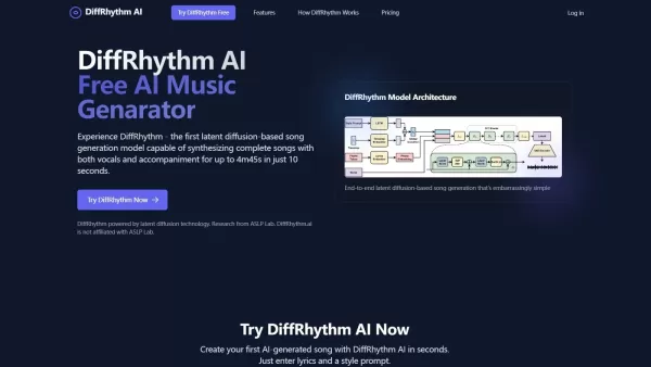 DiffRhythm AI Music