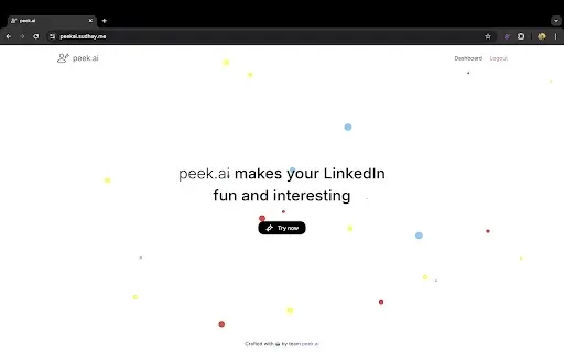 Peek.ai for Chrome