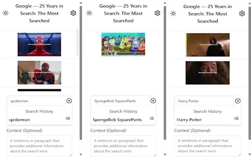 YouTube Video Frame Search - Chrome Extension