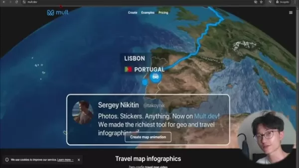 How to create free animated travel maps with Mult.dev in 2025? Complete ...