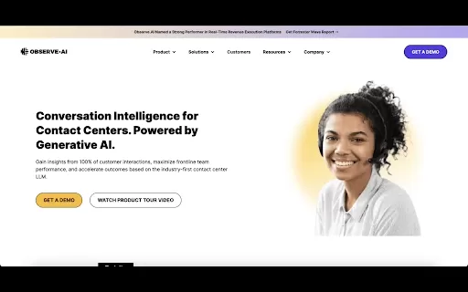 Observe.AI Screen Recorder Browser Extension - Chrome Extension