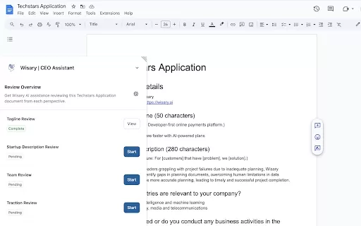 Wisary Assistant - Chrome Extension