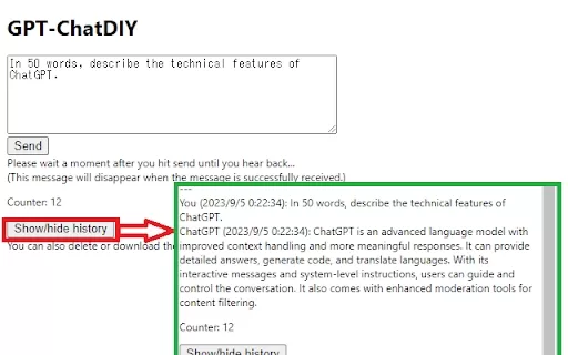 ChatGPT API Key Extension - Chrome Extension