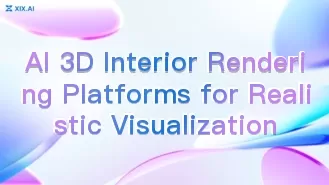 KI-basierte 3D-Plattformen für die Innenraumvisualisierung für realistische Darstellungen