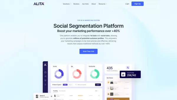 ALITA - Social Segmentation Platform
