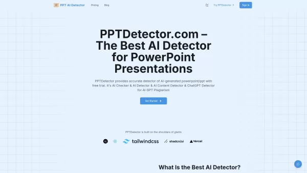 AI Detector for PPT