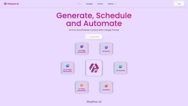 PlanPost AI - Best AI Content Generator