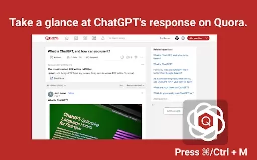 ChatGPT Assistant For Quora™
