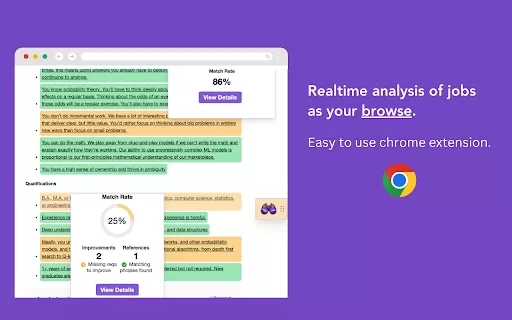 AI Job Seeker Aid - Chrome Extension