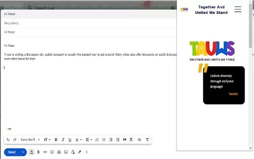 Inclusive Email AI - Chrome Extension