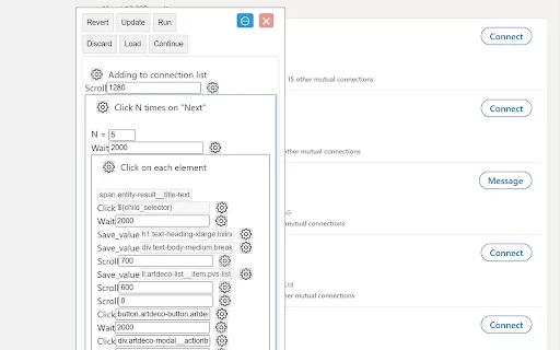 Automation Easy - Chrome Extension