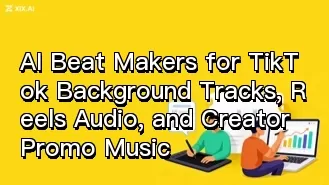 TikTokのBGM、Reelsの音声、クリエイター向けプロモーション音楽向けのAIビートメーカー
