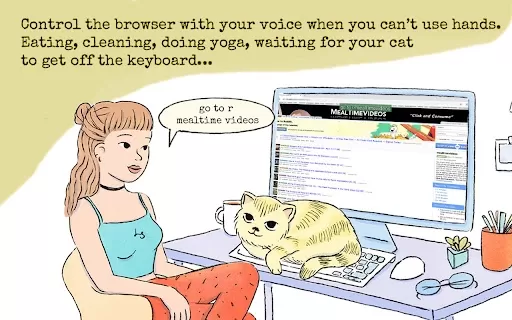 LipSurf - Chrome Extension