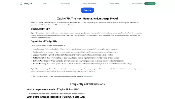 zephyr 7b alpha model chat