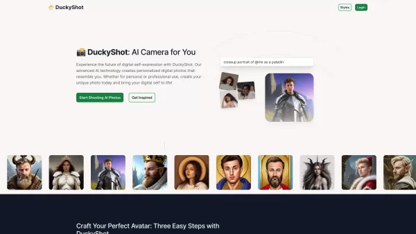 DuckyShot: Your Personalized AI Camera