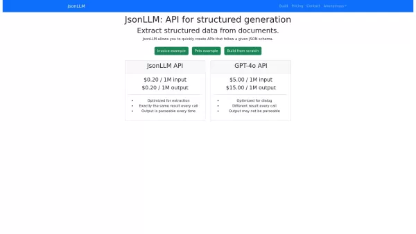 JsonLLM