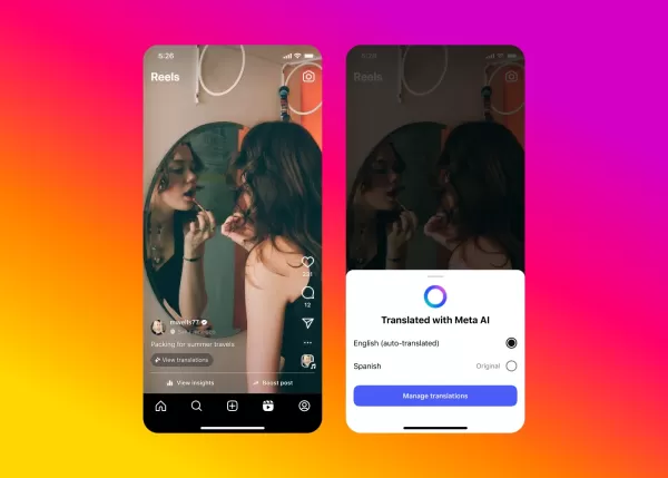 La IA de Meta aborda el doblaje de vídeos para contenidos de Instagram