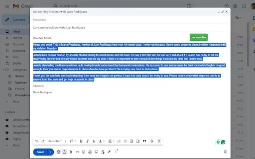AI Text Improver