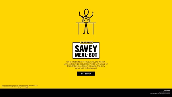 Savey Meal-Bot