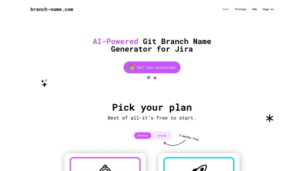 AI-powered Git Branch Name Generator