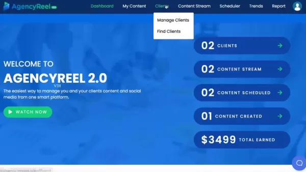 AgencyReel 2.0用AI变革社交媒体营销