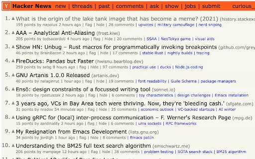Hacker News AI Tag Navigator - Chrome Extension