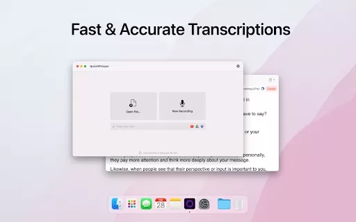 QuickWhisper - Chrome Extension