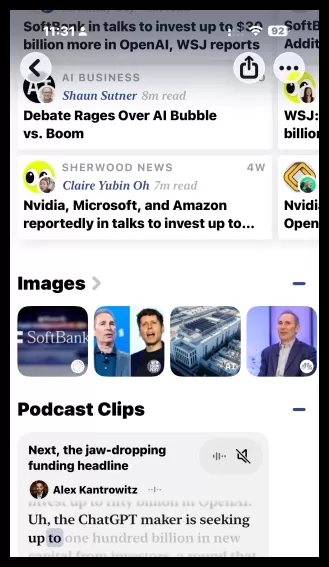 Former Twitter Team Launches Particle, an AI That Reads Podcast Headlines for You