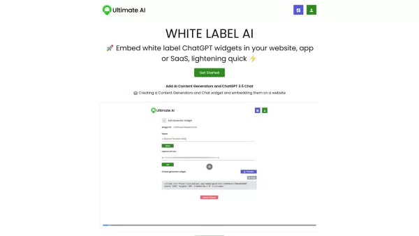 Ultimate AI