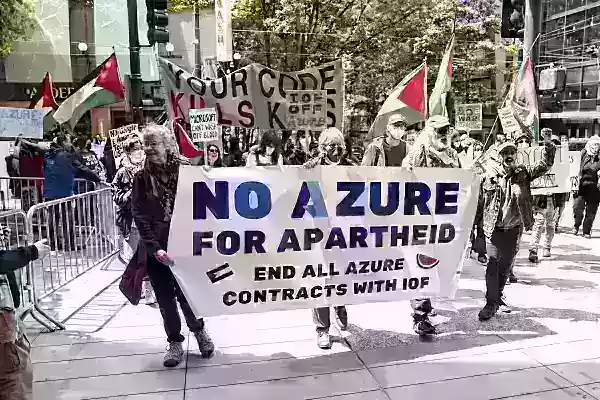 Desenvolvedor palestino interrompe palestra da Microsoft em protesto contra a crise de Gaza