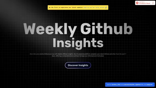 Weekly Github