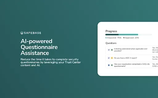 SafeBase - Security Questionnaire Plugin