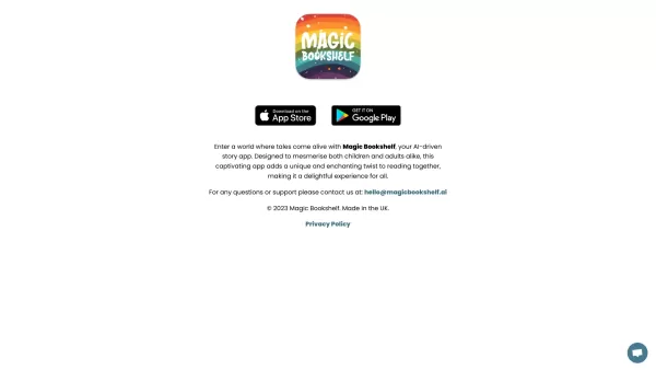 Magic Bookshelf - AI Stories