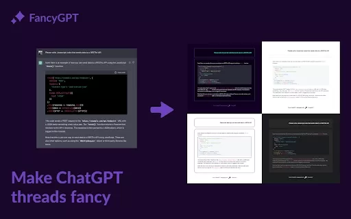 FancyGPT - Chrome Extension