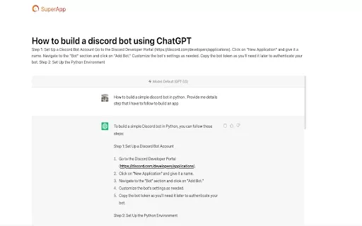 SuperApp - Chrome Extension