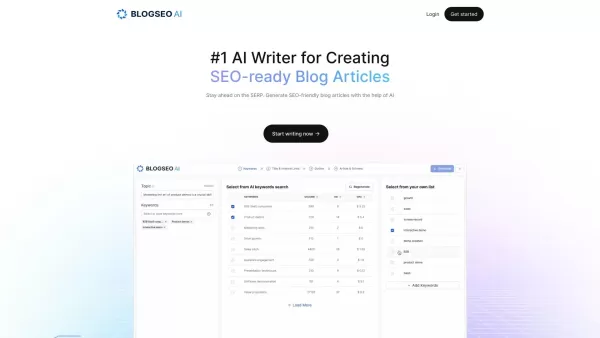 BlogSEO AI