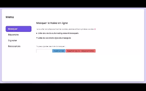 Le bouclier - Chrome Extension