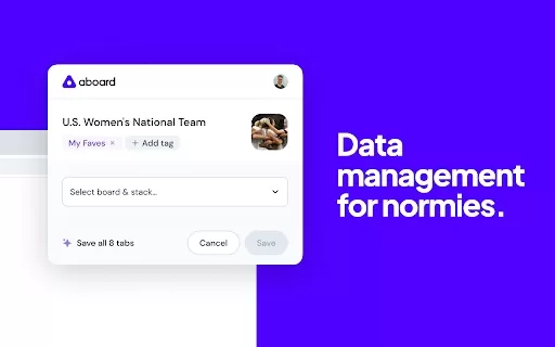 Aboard - Chrome Extension
