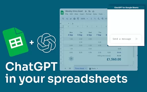 ChatGPT Extension for Google Sheets - Chrome Extension